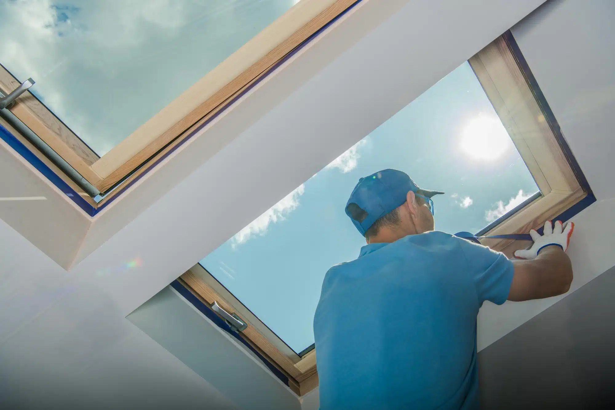 Installation d’une nouvelle fenêtre de toit Velux à Amiens